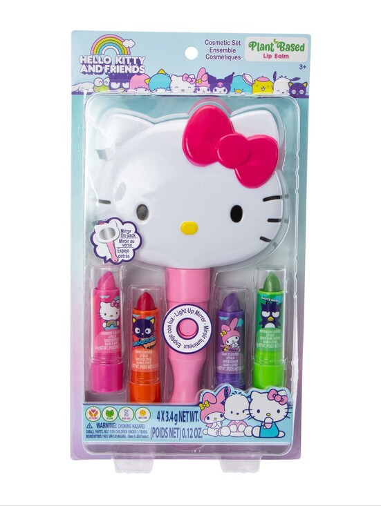 Other - Hello Kitty, Disney Princess, Or LOL Cosmetic Set Light-Up Mirror Lip Balms